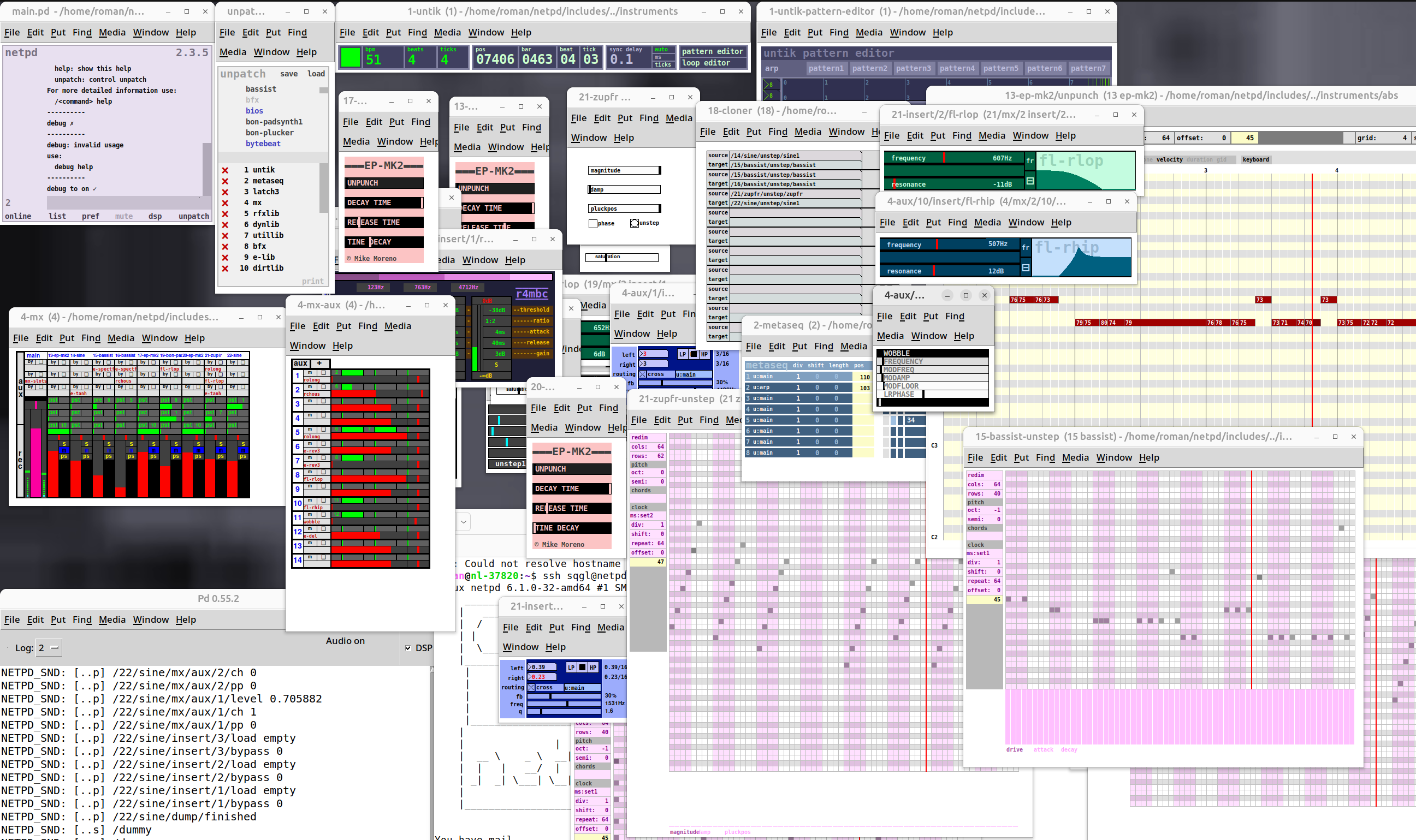 netpd in action